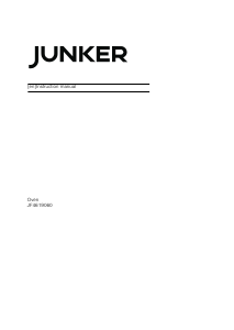 Manual Junker JF4619060 Oven