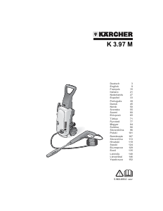 Manuale Kärcher K 3.97 M Idropulitrice