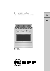 Manual de uso Neff F3430N0NL Cocina