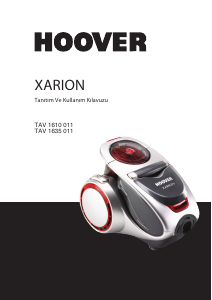 Kullanım kılavuzu Hoover TAV 1610 Xarion Elektrikli süpürge