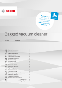 Manual Bosch BGLS2BA1H Vacuum Cleaner