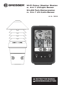 Handleiding Bresser 7002534 Weerstation