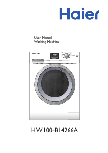 Manual Haier HW100-B14266A Washing Machine