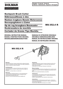 Manual Dolmar MS-352.4R Roçadora