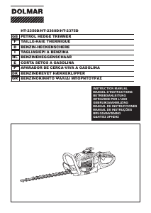 Manual Dolmar HT-2360D Corta-sebes