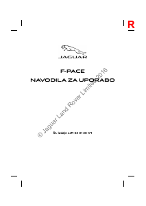 Priročnik Jaguar F-Pace (2016)