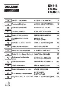 Kullanım kılavuzu Dolmar EM-463S Çim biçme makinesi