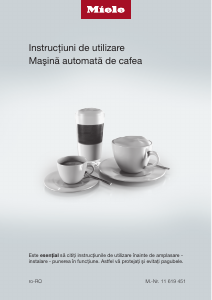 Manual Miele CM 6160 SilverEdition Cafetieră