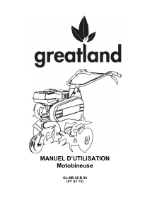 Mode d’emploi Greatland GL MB 65 B 80 Cultivateur