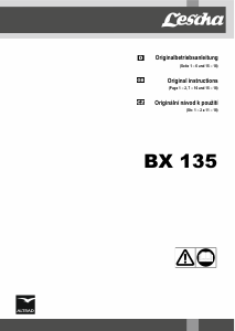 Bedienungsanleitung Lescha BX 135 Handrührwerk