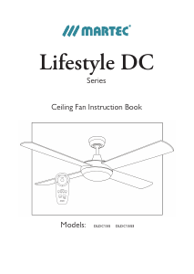 Manual Martec DLDC134 Lifestyle DC Ceiling Fan