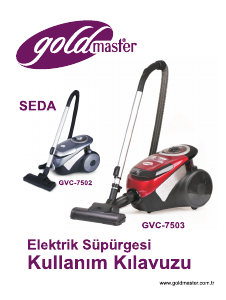 Manual Goldmaster GVC-7502 Vacuum Cleaner
