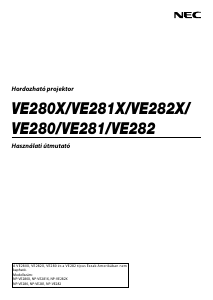 Használati útmutató NEC VE282X Vetítő