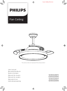 Manual Philips FC560 Ceiling Fan