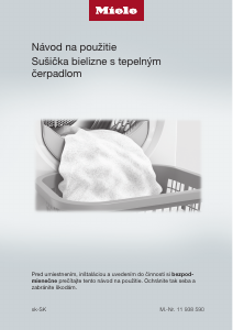 Návod Miele TWV 780 WP Passion Sušička