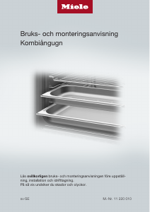 Bruksanvisning Miele DGC 7460 Ugn