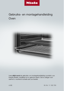 Manual Miele H 7264 B Cuptor