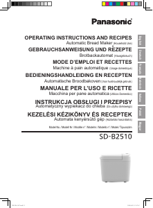 Instrukcja Panasonic SD-B2510 Automat do chleba