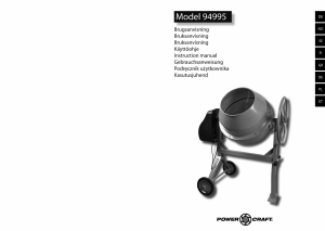 Manual Power Craft 94995 Cement Mixer