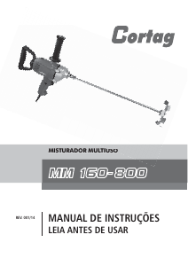 Manual Cortag MM 160-800 Misturador