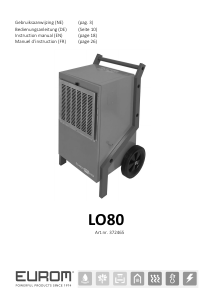 Manual Eurom LO80 Dehumidifier