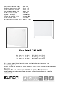 Manual Eurom Mon Soleil DSP 400 Heater