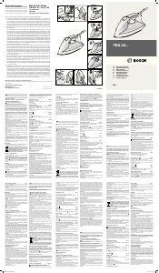 Bedienungsanleitung Bosch TDA2430 Bügeleisen