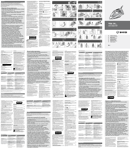 Manual de uso Bosch TDA3637 Plancha