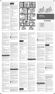 Manual de uso Bosch TDA5620 Plancha
