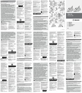 Brugsanvisning Bosch TDA5621GB Strygejern