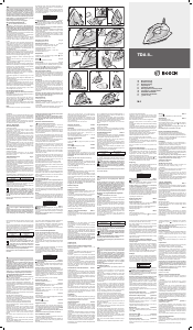 Manual Bosch TDA8301IL Fier de călcat