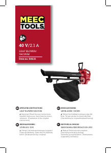 Manual Meec Tools 016-131 Leaf Blower