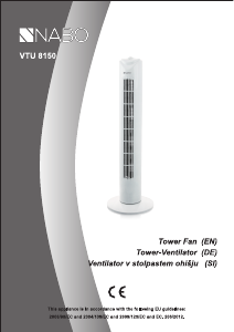 Bedienungsanleitung NABO VTU 8150 Ventilator