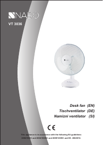 Bedienungsanleitung NABO VT3036 Ventilator