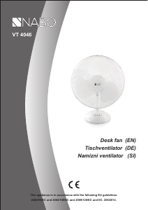 Manual NABO VT 4046 Fan