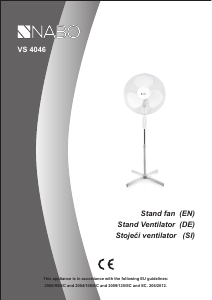Priročnik NABO VS 4046 Ventilator