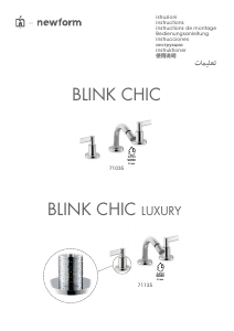 Manuale Newform 71135 Blink Chic Rubinetto