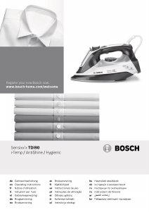 Εγχειρίδιο Bosch TDI902836A Σίδερο