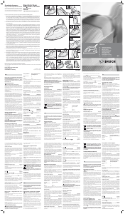 Bedienungsanleitung Bosch TDS1015 Bügeleisen