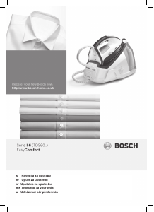 Priručnik Bosch TDS6041 Glačalo