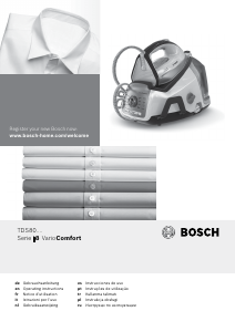 Handleiding Bosch TDS8030 Strijkijzer