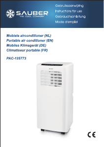 Manual Sauber PAC-125773 Air Conditioner