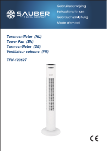 Manual Sauber TFN-123627 Fan