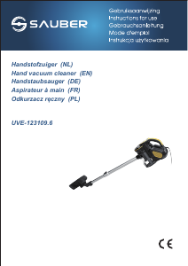 Manual Sauber UVE-123109.6 Vacuum Cleaner