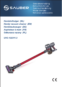 Manual Sauber UVC-122311.3 Vacuum Cleaner