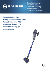 Manual Sauber UVC-123263.4 Vacuum Cleaner