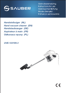 Manual Sauber UVE-123109.3 Vacuum Cleaner