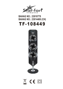 Handleiding Star-fan TF-108449 Ventilator