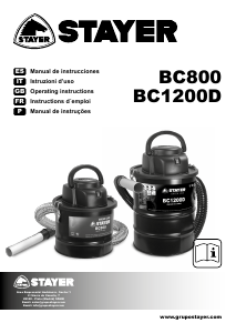 Mode d’emploi Stayer BC 1200 D Aspirateur