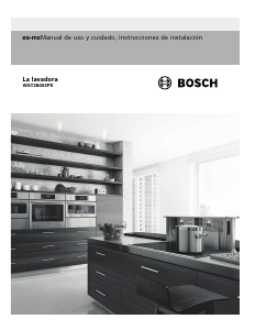 Manual de uso Bosch WAT28402PE Lavadora